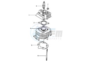 BW'S R 50 drawing CYLINDER HEAD