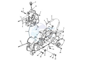 YP MAJESTY 125 drawing CRANKCASE