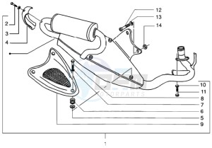 NRG 50 Pure jet drawing Silencer