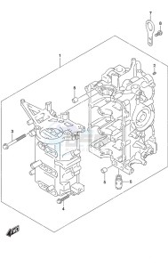 DF 25A drawing Cylinder Block