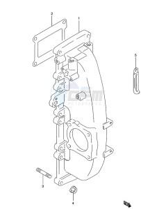 DT 115 drawing Intake Manifold (DT115S