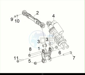 MAXSYM TL 508 (TL50W2-EU) (M2) drawing RR. CUSSION SYSTEM / MAXSYM TL 508 (TL50W2-EU) (M2)