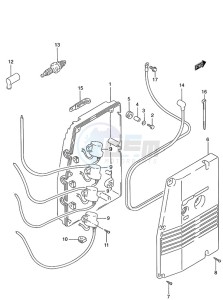 DT 140 drawing Ignition (DT140EFI