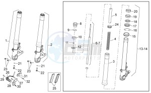 NA 850 Mana drawing Front Fork