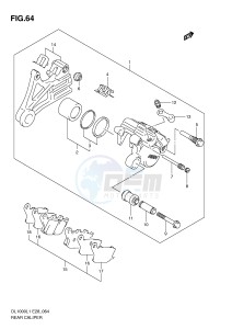 DL1000 (E28) V-Strom drawing REAR CALIPER