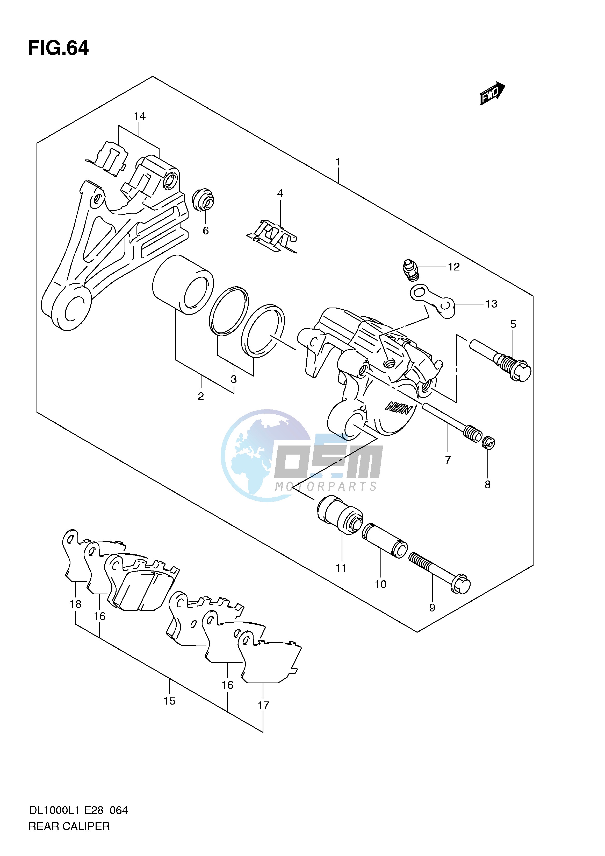 REAR CALIPER