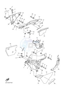 YZF-R1M 998 R3 (2KSC 2KSD) drawing COWLING 3