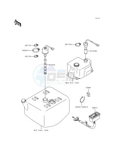 JH 750 B [SUPER SPORT XI] (B1-B3) [SUPER SPORT XI] drawing METERS-- JH750-B1- -