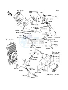 VN2000 CLASSIC VN2000H9F GB XX (EU ME A(FRICA) drawing Water Pipe