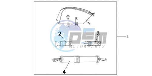 REAR SEAT BAG