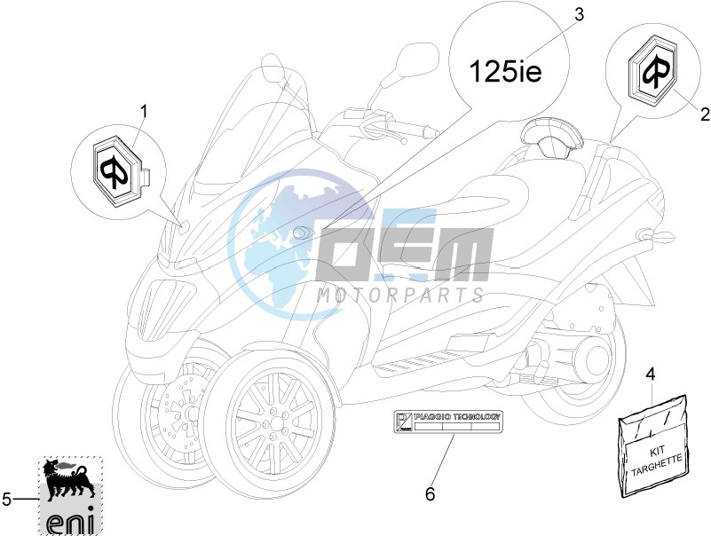 Plates - Emblems