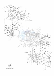 TRACER 7 MTT690 (B4T2) drawing COWLING 2