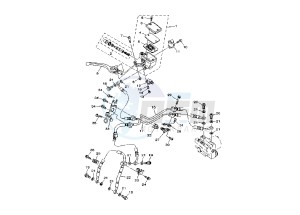 TDM ABS 900 drawing FRONT MASTER CYLINDER