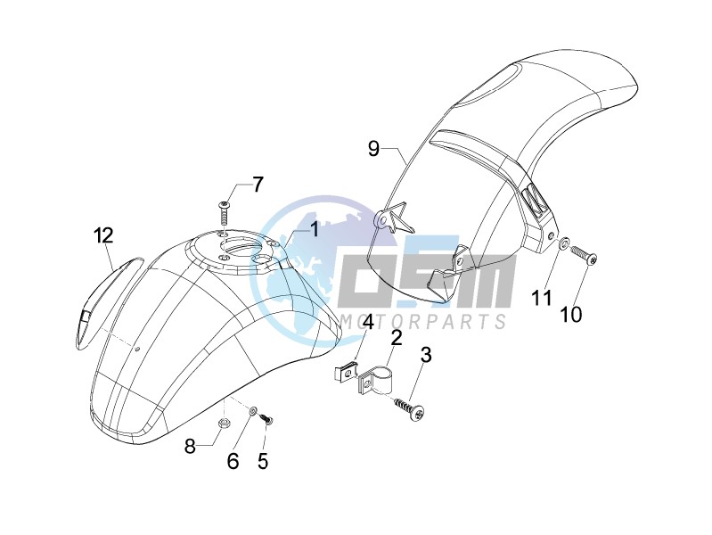 Wheel housing - Mudguard