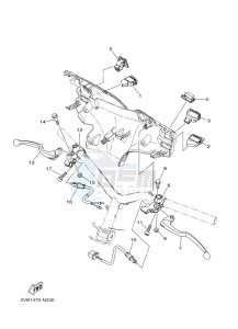 GPD125-A NMAX 125 (BV3D) drawing GENERATOR