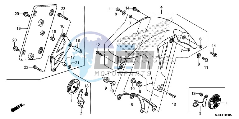 FRONT FENDER