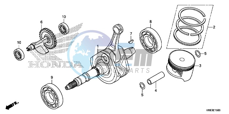 CRANKSHAFT/PISTON