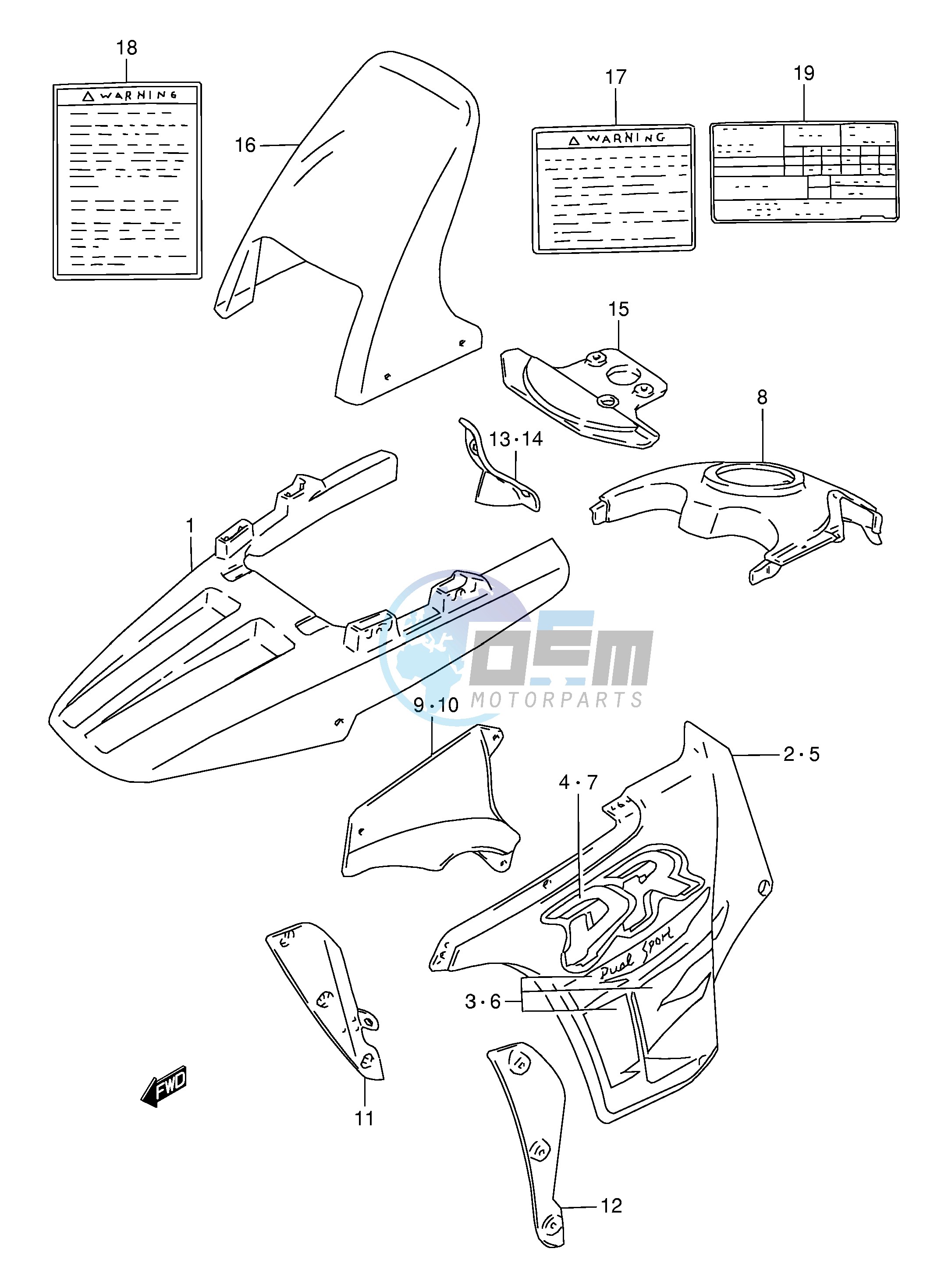 COWLING BODY