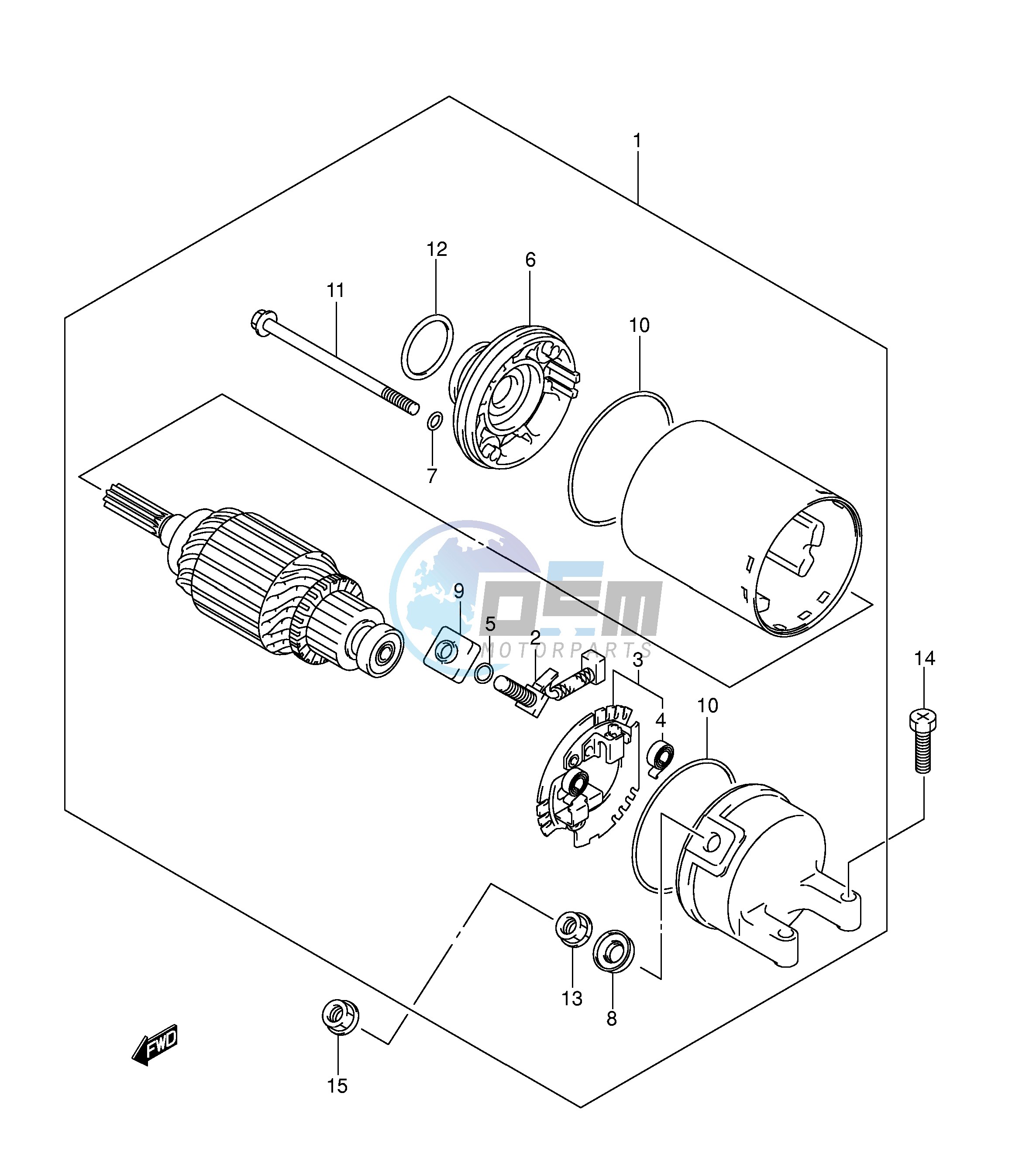 STARTING MOTOR