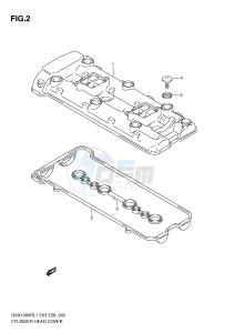 GSX1300R (E3-E28) Hayabusa drawing CYLINDER HEAD COVER