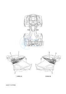 YFM700FWAD GRIZZLY 700 (2UDD) drawing GRAPHICS