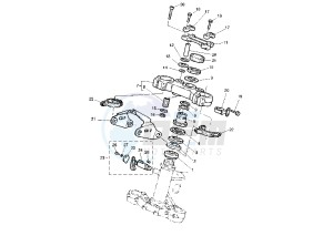 TT R 600 drawing STEERING