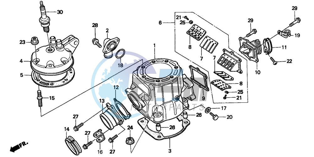 CYLINDER HEAD/CYLINDER