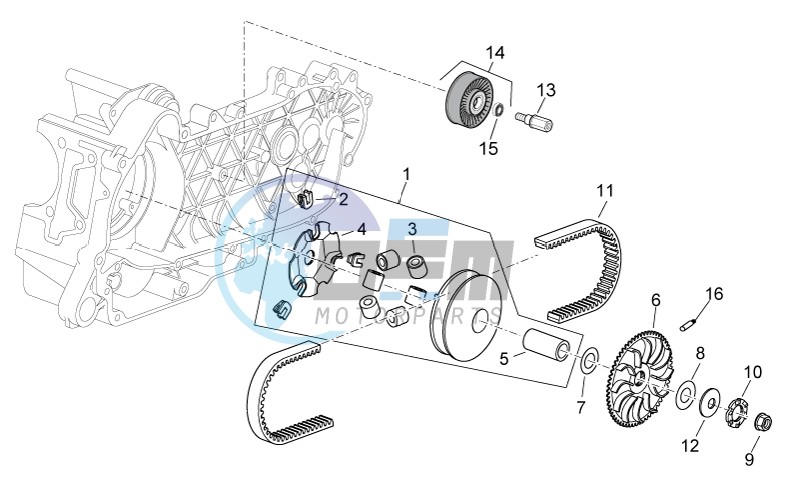 Variator assembly