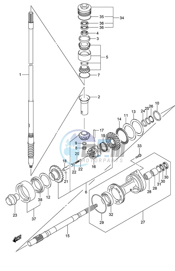 Transmission (C/R) (Model: ZG)