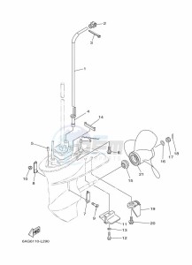 F20LMHA-2017 drawing LOWER-CASING-x-DRIVE-2