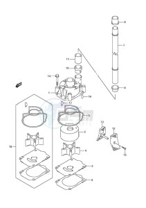 DF 200 drawing Water Pump