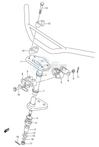 LT80 (P3-P28) drawing STEERING SHAFT