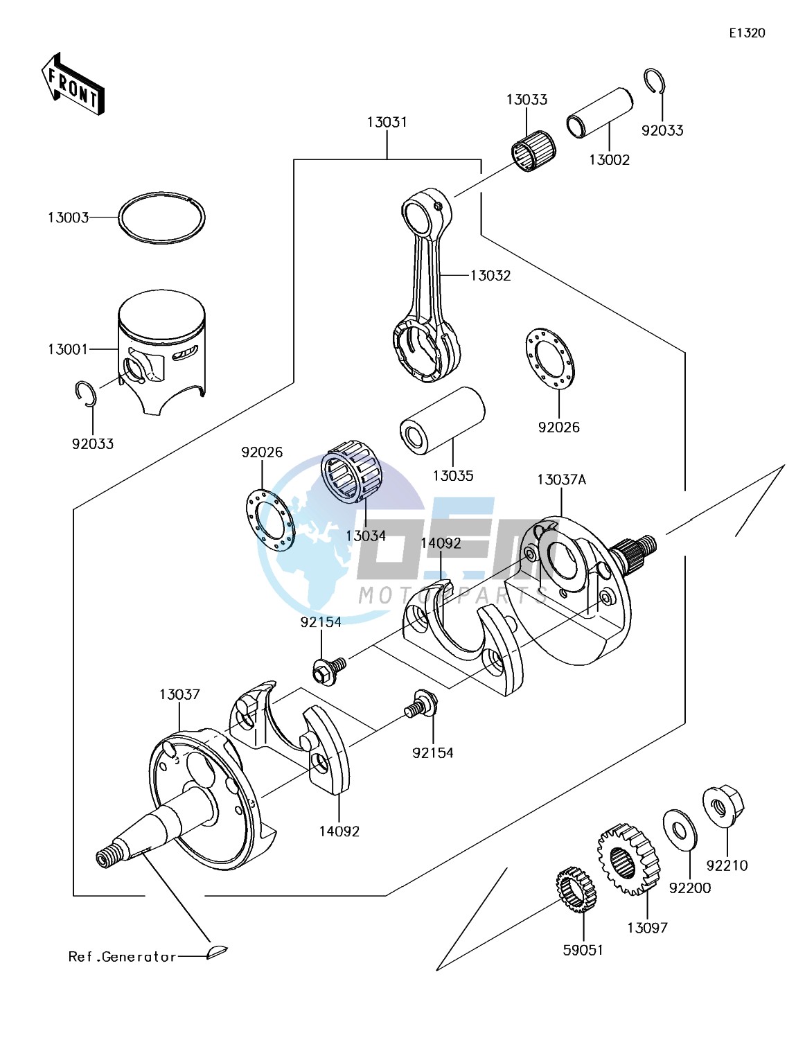 Crankshaft/Piston(s)