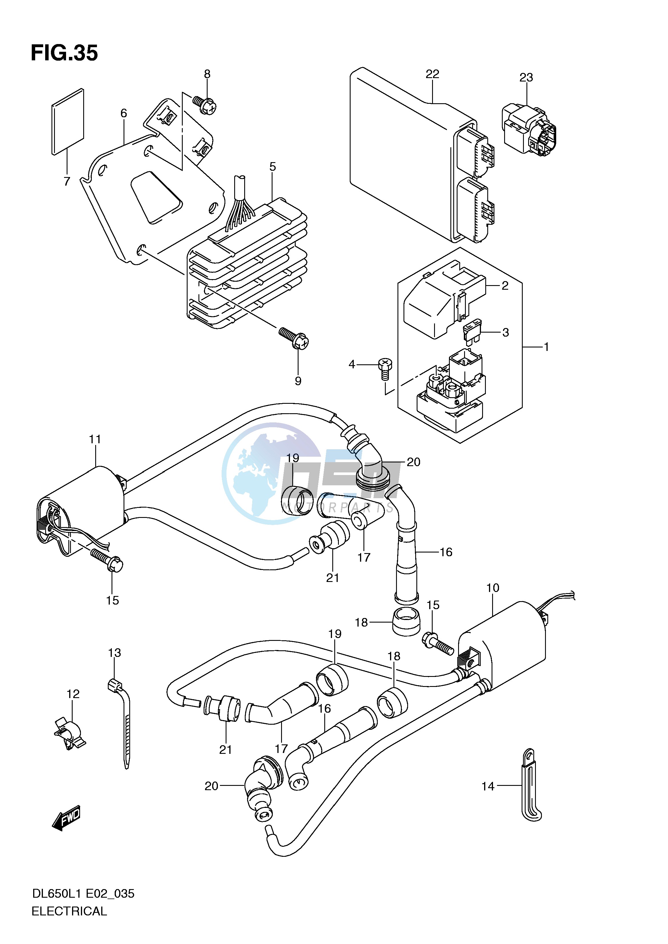 ELECTRICAL (DL650L1 E2)