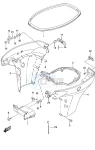 DF 60A drawing Side Cover High Thrust