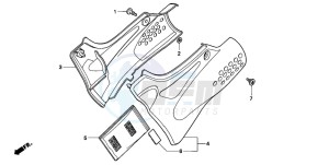 FX650 drawing SIDE COVER (1)