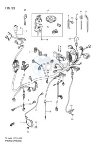 DL1000 (E24) V-Strom drawing WIRING HARNESS