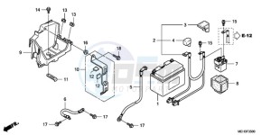 NSA700A9 KO / MME drawing BATTERY