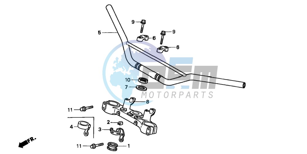 HANDLE PIPE/TOP BRIDGE