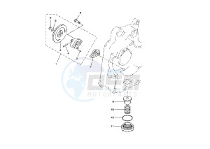 YP MAJESTY 250 drawing OIL PUMP