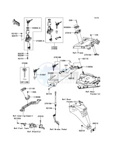 ZZR1400_ABS ZX1400FDFA FR GB XX (EU ME A(FRICA) drawing Ignition Switch