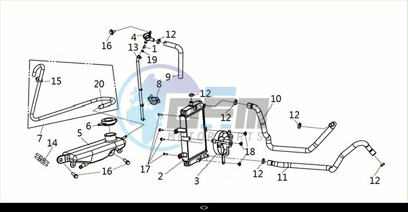 RADIATOR / HD300 (LS30W2Z1-EU) (M2)