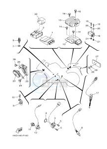 YZF-R25 249 (1WDE) drawing ELECTRICAL 2