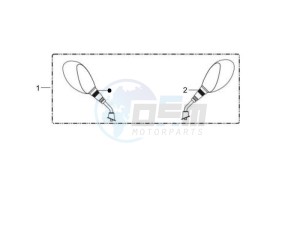 Oregon 250 drawing Mirrors