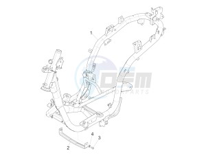 MEDLEY 150 4T IE ABS MA03M, M885M (APAC) drawing Frame/bodywork