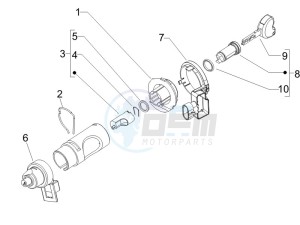 Liberty 200 4t Sport e3 drawing Locks