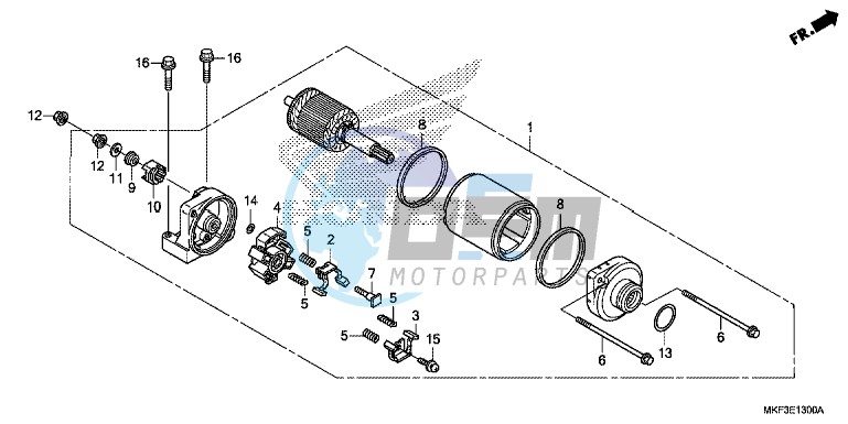 STARTER MOTOR