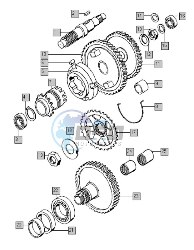 Countershaft