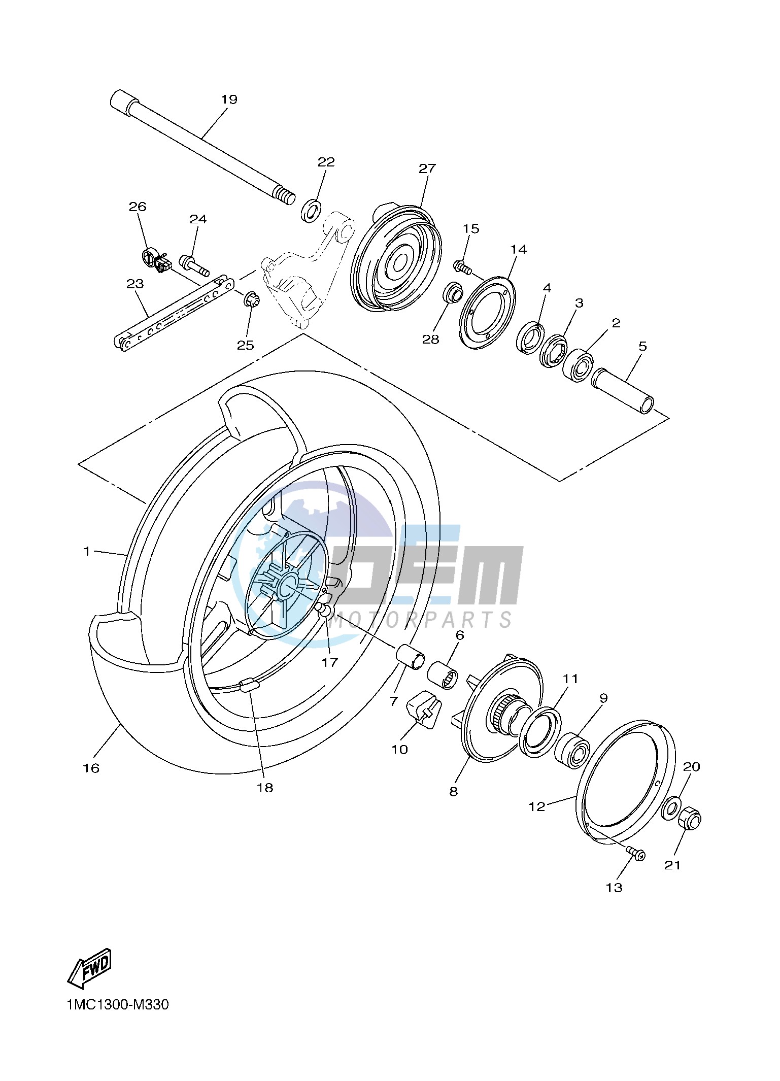 REAR WHEEL