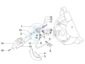 Granturismo 200 L drawing Secondary air box